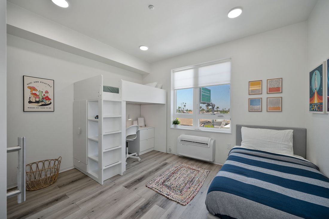 Studio apartment with natural light